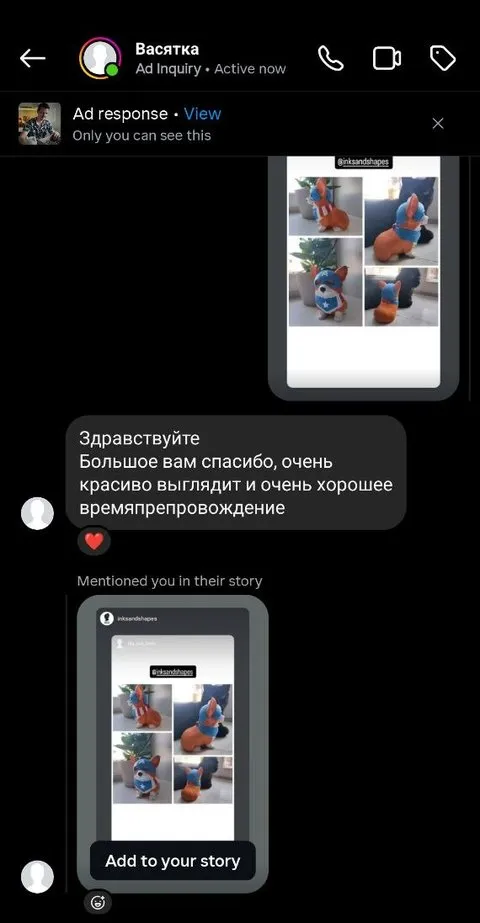 Отзыв покупателя: Корги в сторис